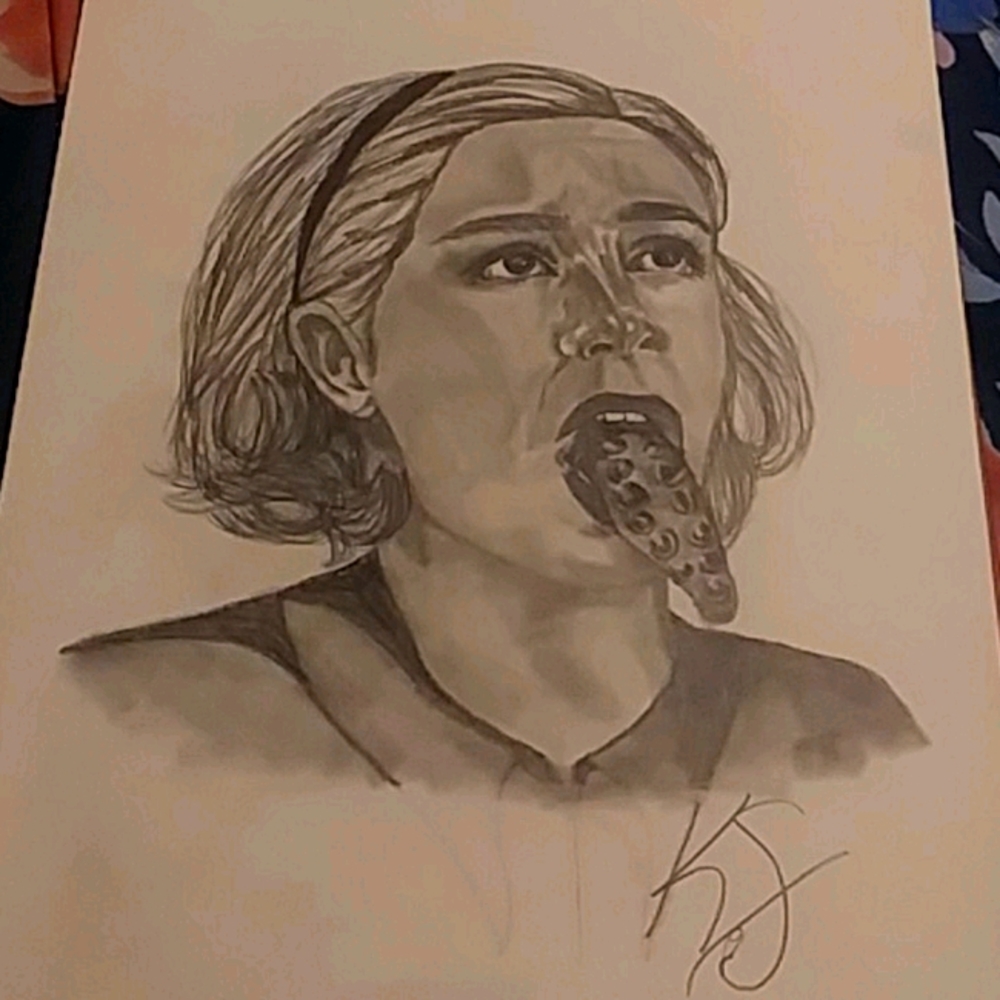 Sabrina Spellman drawing
